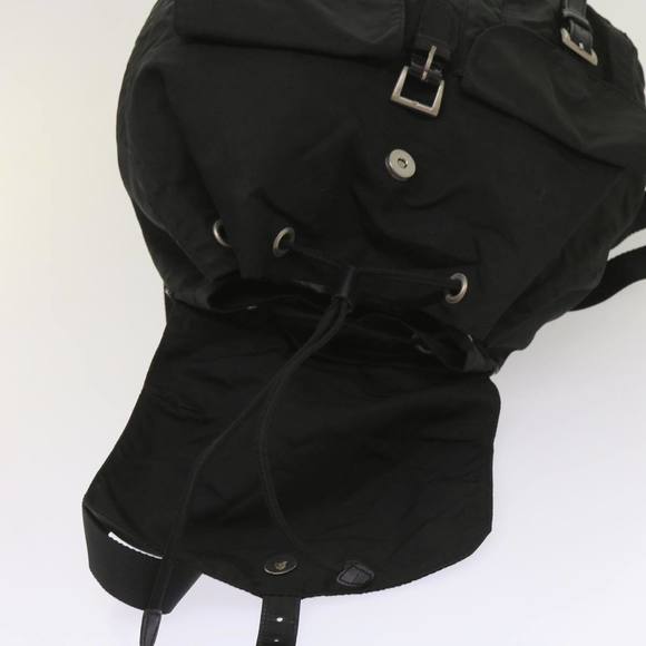 PRADA Backpack Nylon Black Auth ac2742 - Picture 10 of 16